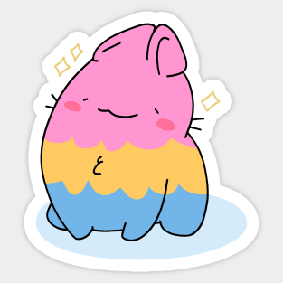 Pansexual Pride Bunny Sticker